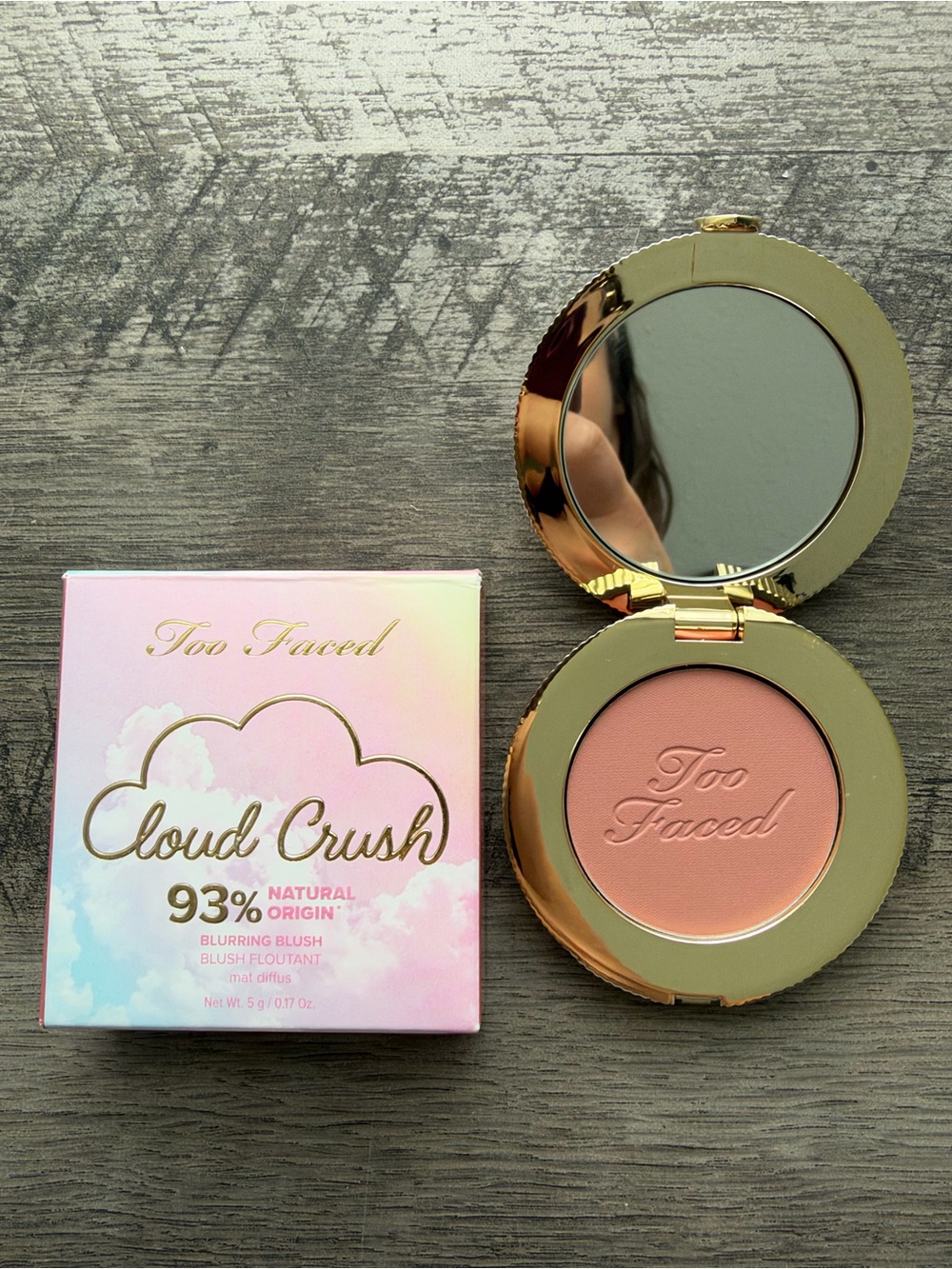 Too Faced Cloud Crush Blurring Blush — Velvet Crush (NIB)